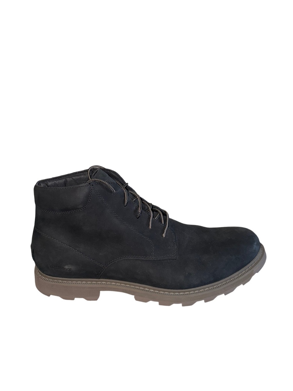 Sorel Men's Black Chukka Boots with Brown Sole size 13